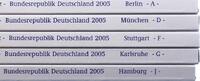  3, 88 Euro 2005 A, D, F,G Euro. Polierte Platte 241.89 元  ＋  46.82 元 运费