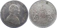 Bayern Taler Maximilian I. Joseph 1806-1825. -