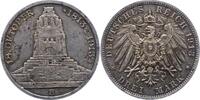 Sachsen 3 Mark 1913 Friedrich August III. 1904-1918. Vorz&uuml;glich 468.18 元  ＋  46.82 元 运费