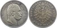 Preu&szlig;en 5 Mark 1874 A Wilhelm I. 1861-1888. Sch&ouml;n 507.20 元  ＋  46.82 元 运费