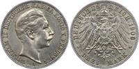 Preu&szlig;en 3 Mark 1909 A Wilhelm II. 1888-1918. Sehr sch&ouml;n 327.73 元  ＋  46.82 元 运费