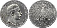 Preu&szlig;en 3 Mark 1909 A Wilhelm II. 1888-1918. Berieben, sehr sch&ouml;n 312.12 元  ＋  46.82 元 运费