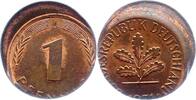 Münzen der Bundesrepublik Deutschland Verprägung. Pfennig 1 Mark 1945-2001. -