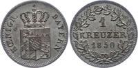 Bayern Kreuzer 1850 Maximilian II. Joseph 1848-1864. Vorz&uuml;glich 10.42 US$  +  23.15 US$ shipping