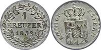Bayern 1 Kreuzer 1852 Maximilian II. Joseph 1848-1864. Vorz&uuml;glich 10.42 US$  +  23.15 US$ shipping