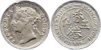 Hong-Kong 5 Cent 1899 Victoria 1841-1901. Randfehler, Kratzer, sehr sch&ouml;n 17.36 US$  +  23.15 US$ shipping