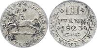 Braunschweig-Wolfenb&uuml;ttel 4 Pfennig 1823 Karl 1815-1830. Sehr sch&ouml;n 21.99 US$  +  23.15 US$ shipping