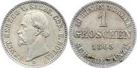 Sachsen-Coburg-Gotha 1 Groschen 1865 B Ernst II. 1844-1893. Vorz&uuml;glich -... 98.37 US$  +  23.15 US$ shipping