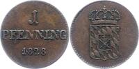 Bayern Pfennig 1828 Ludwig I. 1825-1848. Sehr sch&ouml;n 40.50 US$  +  23.15 US$ shipping