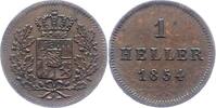 Bayern Heller 1854 Maximilian II. Joseph 1848-1864. Vorz&uuml;glich 23.15 US$  +  23.15 US$ shipping