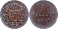 Bayern Pfennig 1849 Maximilian II. Joseph 1848-1864. Sehr sch&ouml;n 9.26 US$  +  23.15 US$ shipping