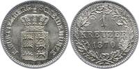 W&uuml;rttemberg 1 Kreuzer 1870 Karl 1864-1891. Vorz&uuml;glich - Stempelglanz 17.36 US$  +  23.15 US$ shipping