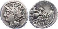 Republik Denar Lucius Appuleius Saturninus 104 v. Chr.. Sehr sch&ouml;n 144.66 US$  +  23.15 US$ shipping