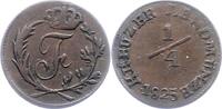 Sachsen-Hildburghausen 1/4 Kreuzer 1825 Friedrich 1780-1826. Sehr sch&ouml;n 98.37 US$  +  23.15 US$ shipping