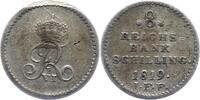 Schleswig-Holstein-K&ouml;nigliche Linie 8 Reichsbankschilling 1819 Friedrich... 16.20 US$  +  23.15 US$ shipping