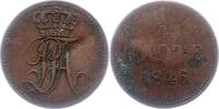 Oldenburg 1/4 Grote 1846 Paul Friedrich August 1829-1853. Sch&ouml;n 9.26 US$  +  23.15 US$ shipping