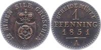 Lippe, Grafschaft Pfennig 1851 A Paul Friedrich Emil Leopold 1851-1875. ... 13.89 US$  +  23.15 US$ shipping