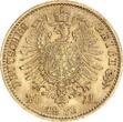 Sachsen 20 Mark 1873 E Johann 1854 - 1873 Choice Uncirculated