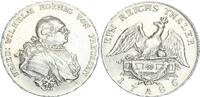 Brandenburg-Preußen Reichstaler 1786 A (Berlin) Friedrich Wilhelm II. 1786 - 1797 very fine+