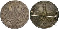Frankfurt Stadt Doppelgulden Constituierende Versammlung, als Brosche -