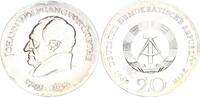 DDR 20 Mark Gedenkmünze Johann Wolfgang von Goethe -