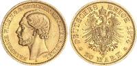 Mecklenburg-Strelitz 20 Mark Friedrich Wilhelm 1860 - 1904 -