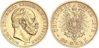 20 Mark 1878 C Preußen Wilhelm I. 1861 - 1888 vorzüglich