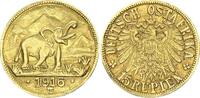 15 Rupien 1916 T (Tabora) Deutsch-Ostafrika Elefant vorzüglich+/fast stempelglanz