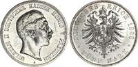 Preußen 5 Mark Wilhelm II. 1888 - 1918 Dreikaiserjahr -