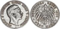 Preußen 5 Mark Wilhelm II. 1888 - 1918 -