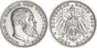 Württemberg 3 Mark Wilhelm II. 1891 - 1918 -