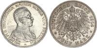 Preußen 5 Mark Wilhelm II. 1888 - 1918 in Uniform -