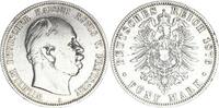 Preußen 5 Mark Wilhelm I. 1861 - 1888 -