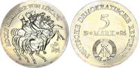 DDR 5 Mark Gedenkmünze Adolf Freiherr von Lützow -