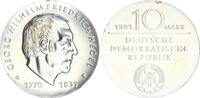 DDR 10 Mark Gedenkmünze Georg Wilhelm Friedrich Hegel -