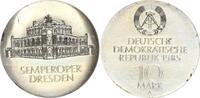 DDR 10 Mark Gedenkmünze Wiedereröffnung der Semperoper -