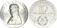 DDR 10 Mark Gedenkmünze Gerhard Johann David von Scharnhorst -