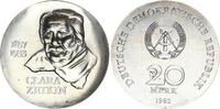 DDR 20 Mark Gedenkmünze Clara Zetkin -