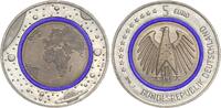 Deutschland 5 Euro Gedenkmünze Blauer Planet Erde -