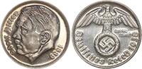 Drittes Reich 2 Reichsmarkgröße Adolf Hitler - 1889 -