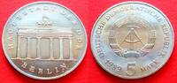 DDR 5 Mark Brandenburger Tor 1989 -