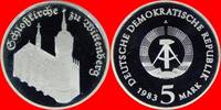 DDR 5 Mark Schlosskirche in Wittenberg -