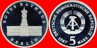 DDR 5 Mark Rotes Rathaus Berlin , 750 Jahre Berlin -