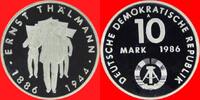 DDR 10 Mark Thälmann encapsuled -