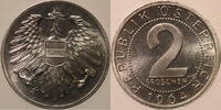 2 Groschen 1964 Österreich 2.Republik PP offen