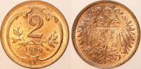 kaisertum österreich 2 Heller franz joseph 1. (1848 - 1916) -
