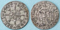 ERZBISTUM SALZBURG Kreuzer 1694 Johann Ernst Graf Thun Hohenstein, 1687-1709 VF+