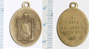 TIROL - Wallfahrt Wallfahrtsmedaille - Breverl 1860-1930 Alte Sammlung Tiroler Wallfahrt: ABSAM VF / vzgl+ /-