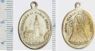 TIROL - Wallfahrt Wallfahrtsmedaille - Breverl 1860-1930 Alte Sammlung Tiroler Wallfahrt: MARIA STEIN VF / vzgl+ /-