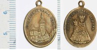 TIROL - Wallfahrt stein Wallfahrtsmedaille - Breverl 1860-1930 Alte Sammlung Tiroler Wallfahrt: MARIA STEIN VF / vzgl+ /-